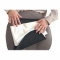 Master Caster Co Master Caster Company MAS92061 Lumbar Support Cushion- 12-.50in.x2-.50in.x7-.50in.- Black MAS92061
